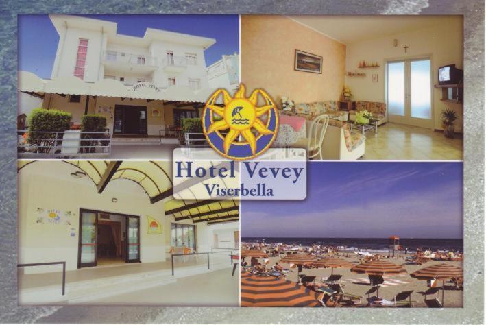 Hotel Vevey Rimini Kültér fotó